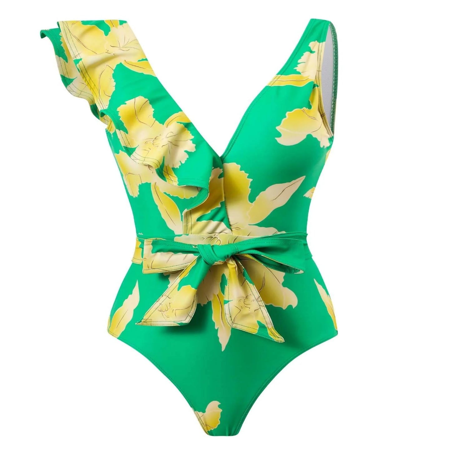 One Piece Summer Print Swimsuit