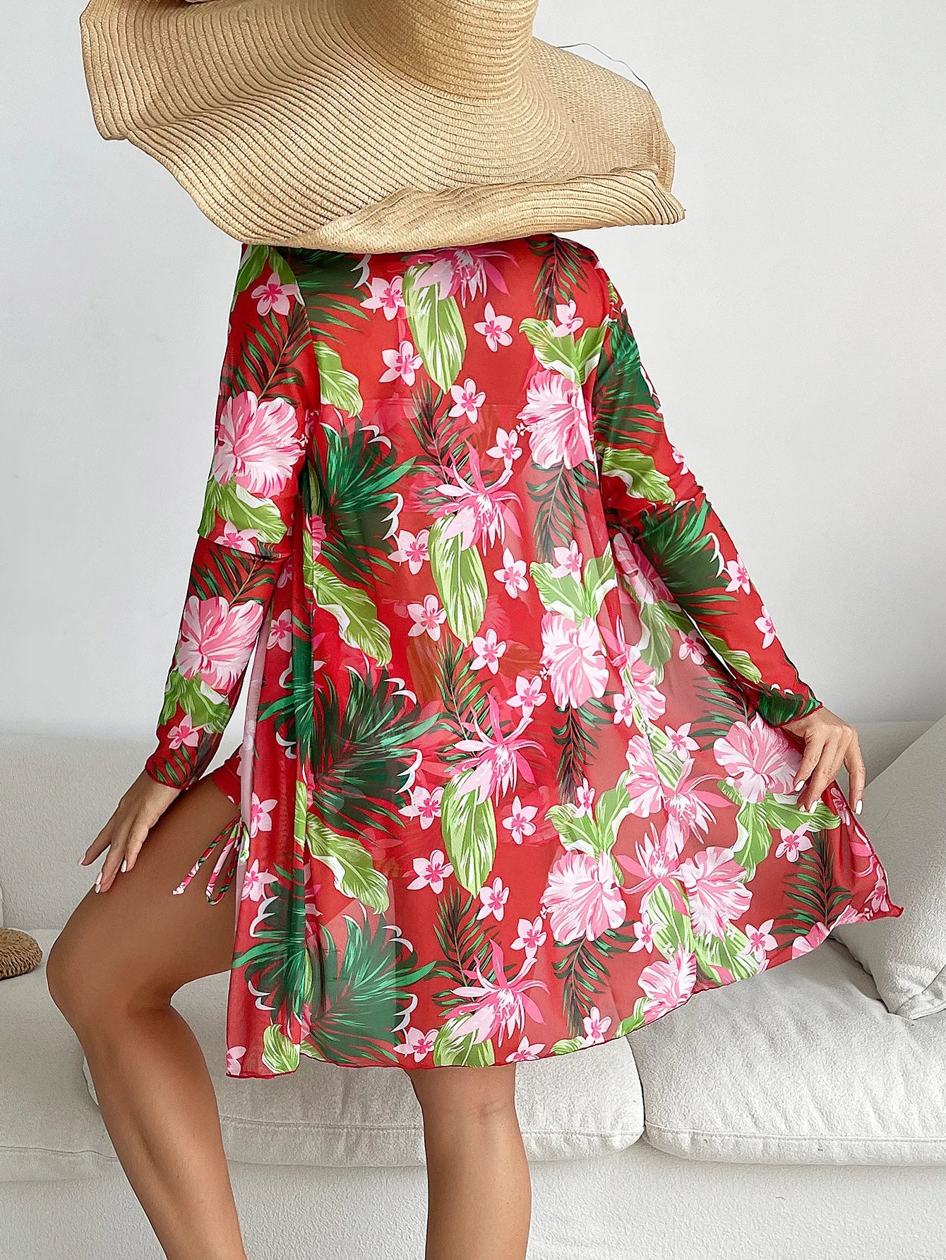 Push Up Beach Wear Three-Piece Bathing Suits