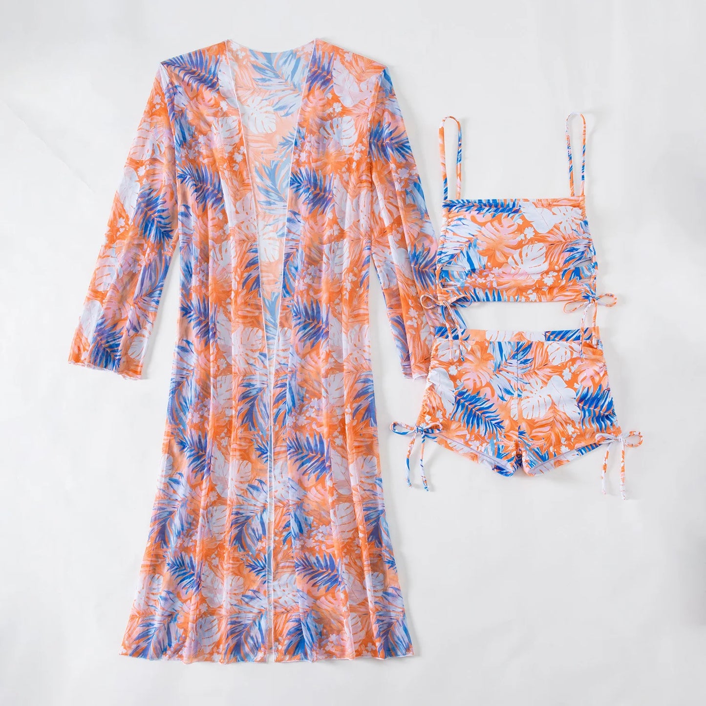 Summer Three-Piece Swimsuits Set
