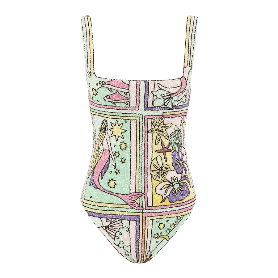 Enchanted Sea Garden One-Piece