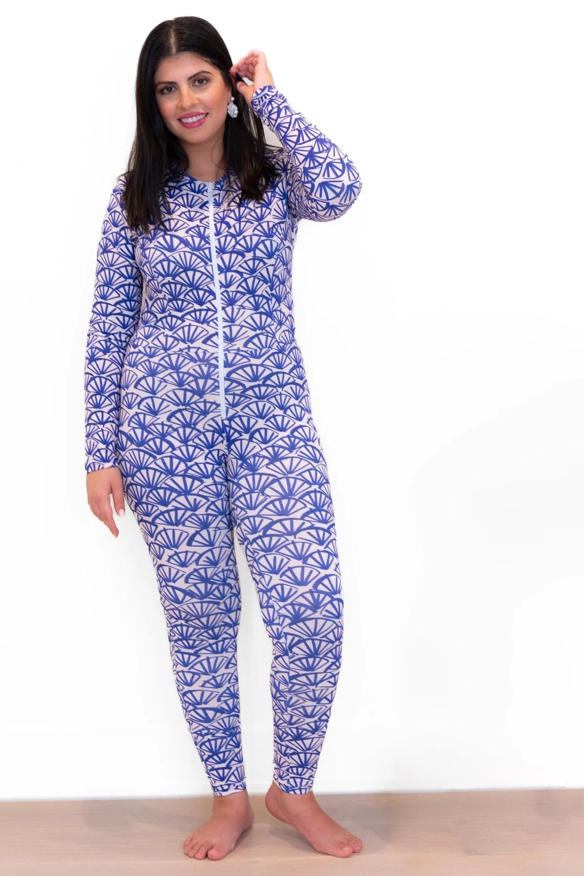 Aegean Wave Zip Suit