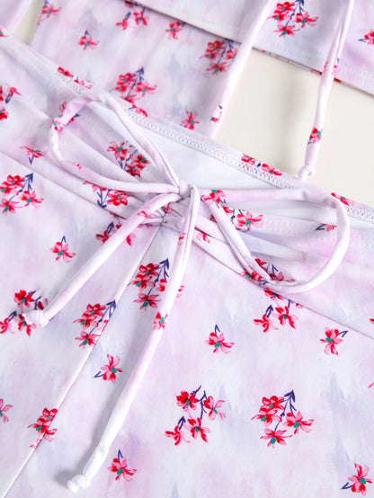 Summer Push Up Three-Piece Bathing Suits