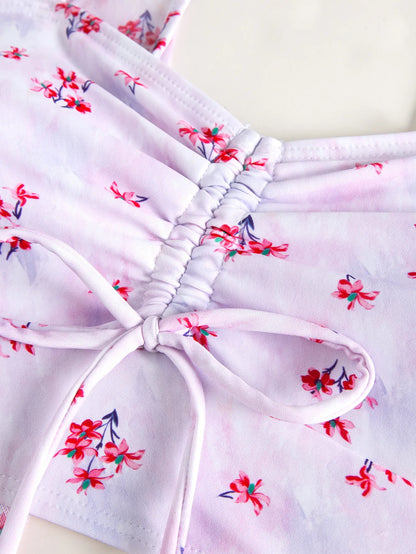 Summer Push Up Three-Piece Bathing Suits