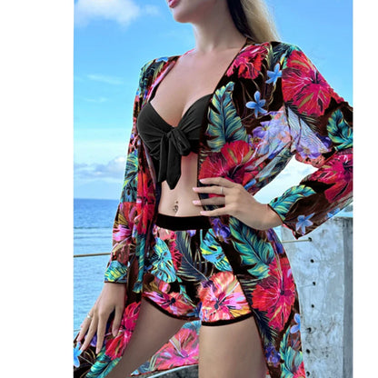 Three-Piece Bathing Swimsuits Set