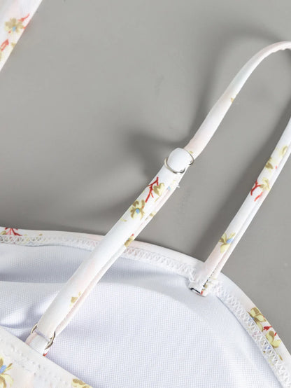 Summer Push Up Three-Piece Bathing Suits