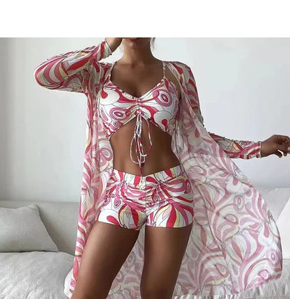 Summer Sports Beach Wear Two-Piece Swimsuit