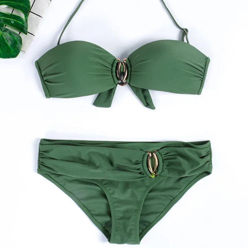 Women Sexy Push Up Bikinis Swimsuits