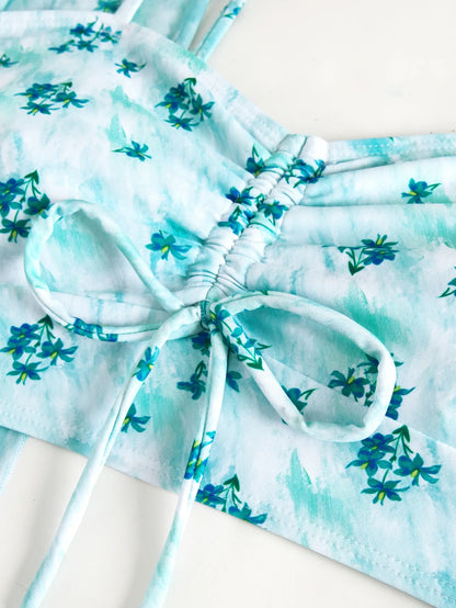 Summer Push Up Three-Piece Bathing Suits
