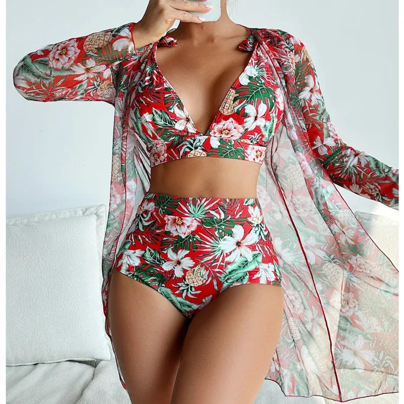 Women Sexy Push Up Swimsuits Set