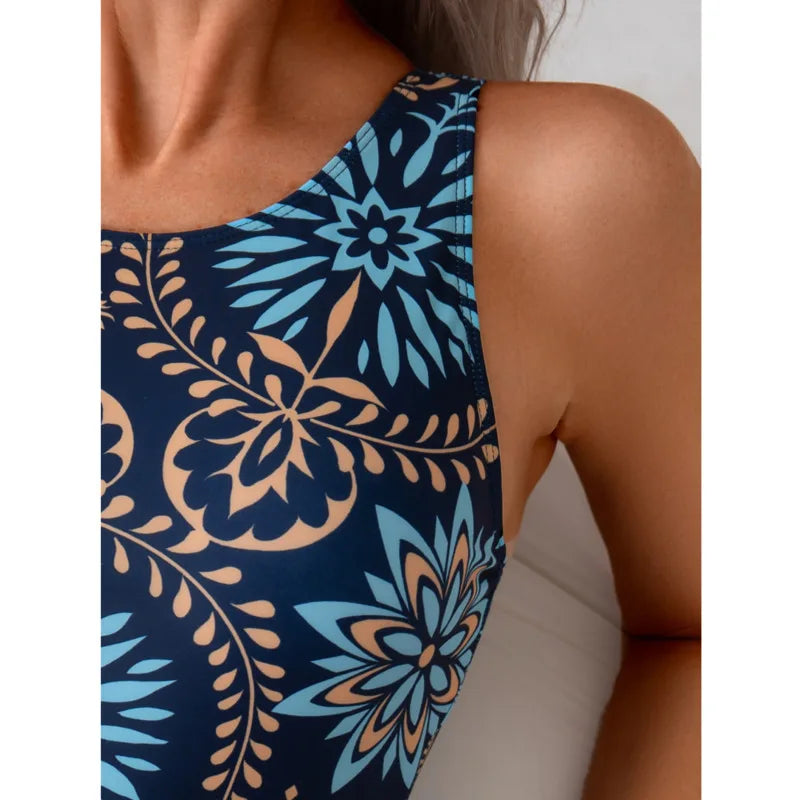 Women's One Piece Push Up Swimwear Suit