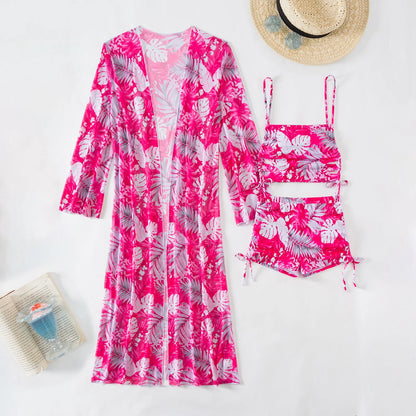 Summer Three-Piece Swimsuits Set