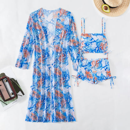 Summer Three-Piece Swimsuits Set