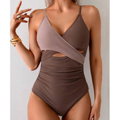Summer Sexy One Piece Push Up Beachwear Suits