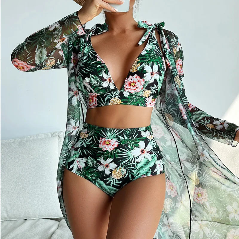 Women Sexy Push Up Swimsuits Set