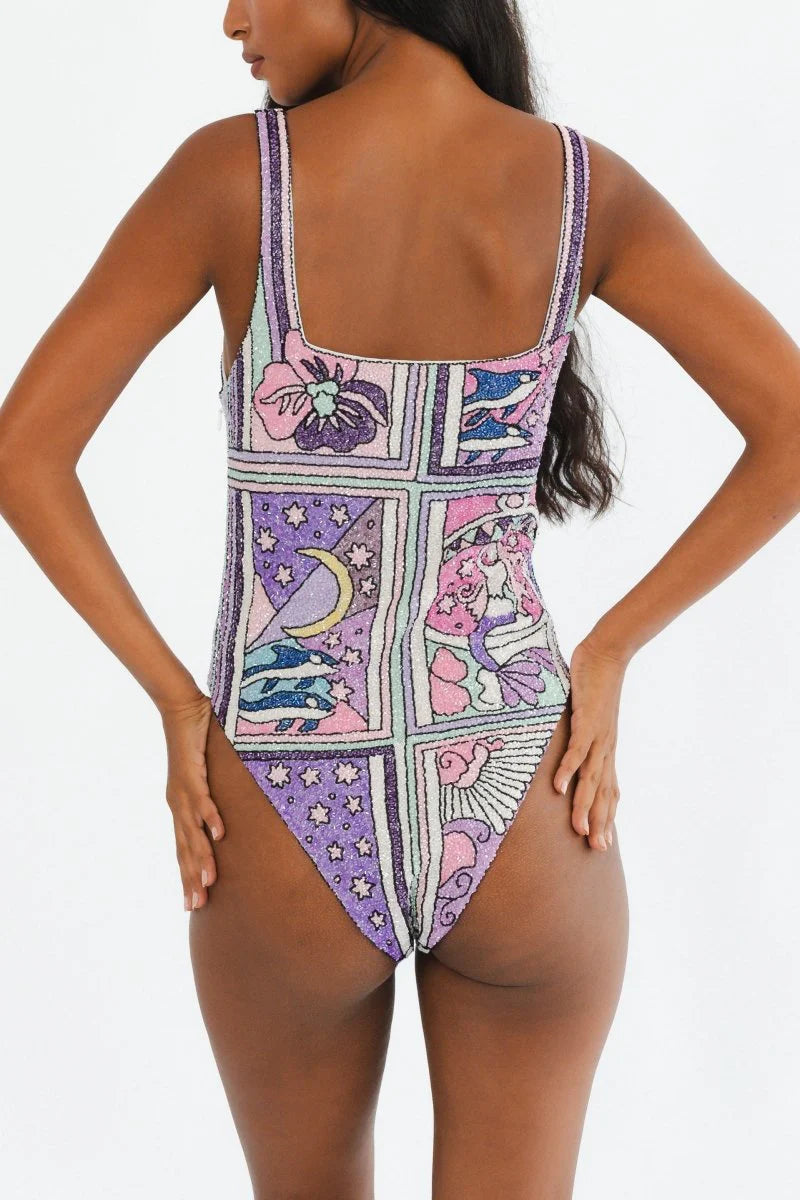 Enchanted Sea Garden One-Piece