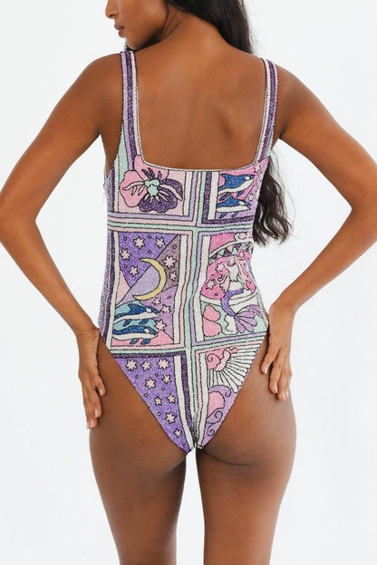 Enchanted Sea Garden One-Piece
