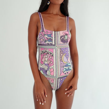 Enchanted Sea Garden One-Piece
